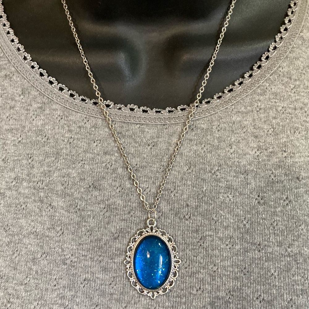 ✨HOST PICK✨ Starry Night hand-painted pendant